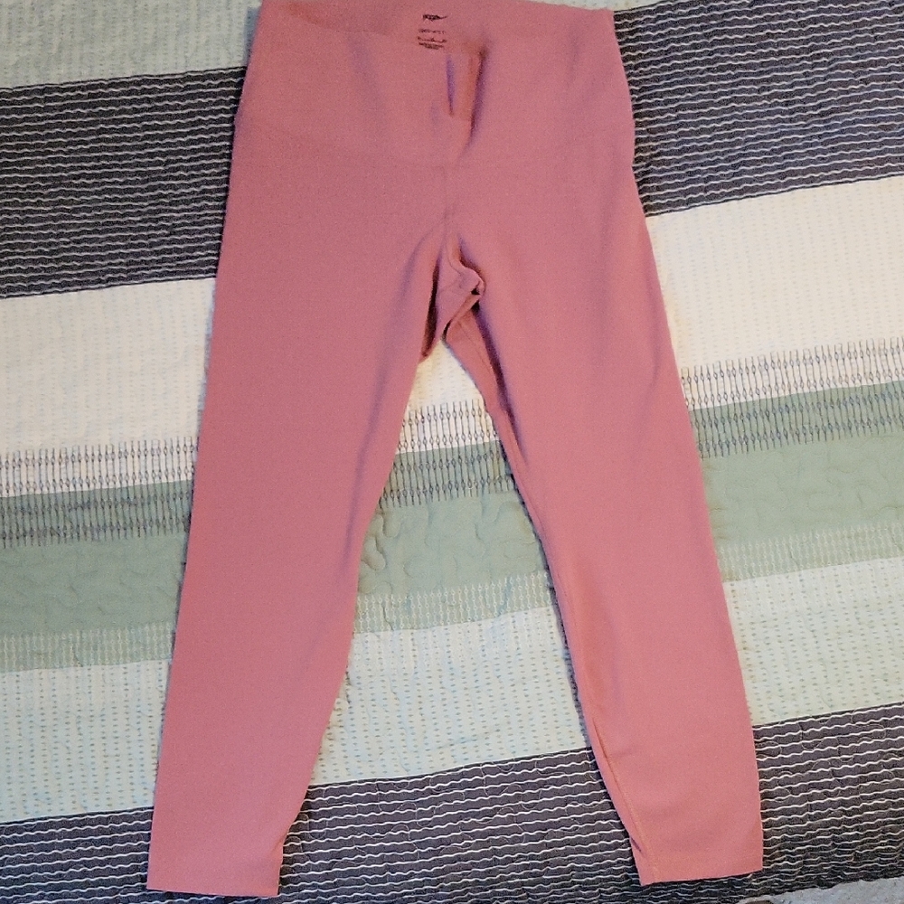 Pink Nike Dri-Fit Yoga Leggings